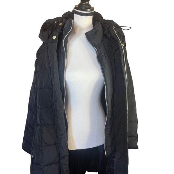 Cole Haan Women's Down Coat with Hood - Picture 6 of 8